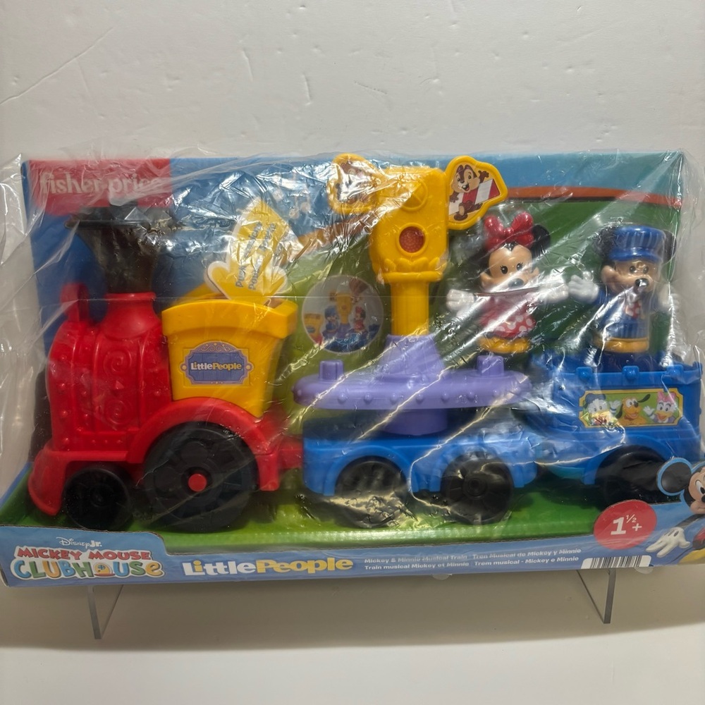 Fisher-Price Little People Train Set - Mickey and Minnie Musical Train - Picture 2 of 10